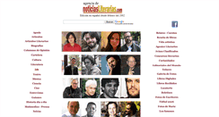 Desktop Screenshot of noticiasliterarias.com